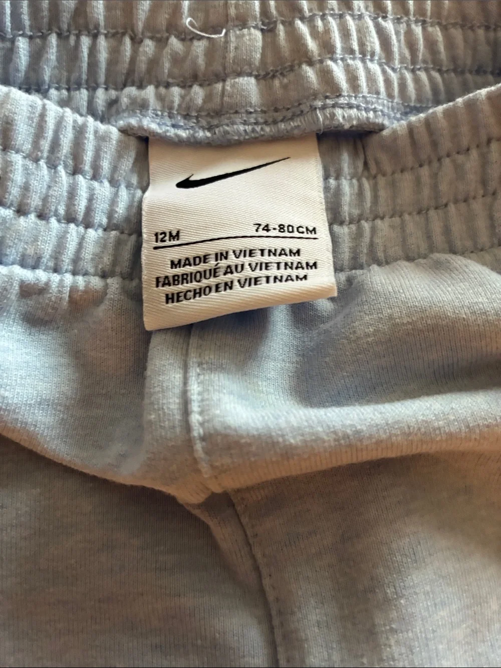 Nike Light Blue Baby Bodysuit and Pants Set size 12 months